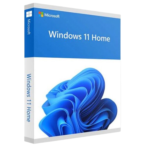 Verpackung der Microsoft Windows 11 Home Edition Software
